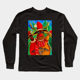 Happy deer Long Sleeve T-Shirt